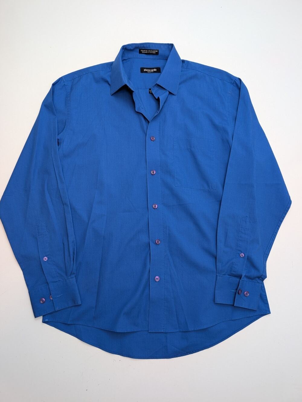 Pierre Cardin Men’s Long Sleeve Dress Shirt Slim Fit 15 - 15 1/2 Sleeve 32/33